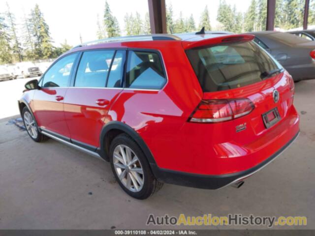 VOLKSWAGEN GOLF ALLTRACK TSI S/TSI SE/TSI SEL, 3VWH17AU7KM519358