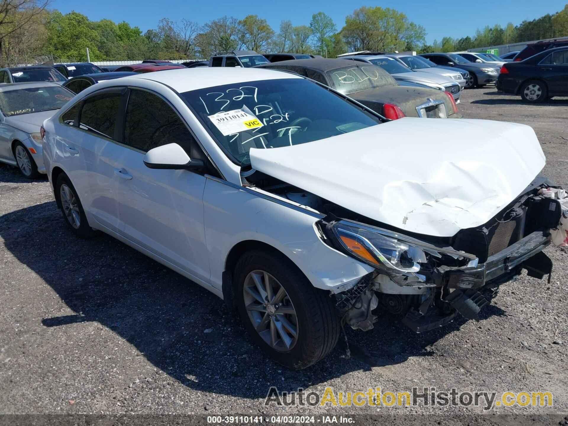 HYUNDAI SONATA SE, 5NPE24AFXJH651327