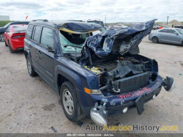 JEEP PATRIOT SPORT, 1C4NJPBB7FD186471