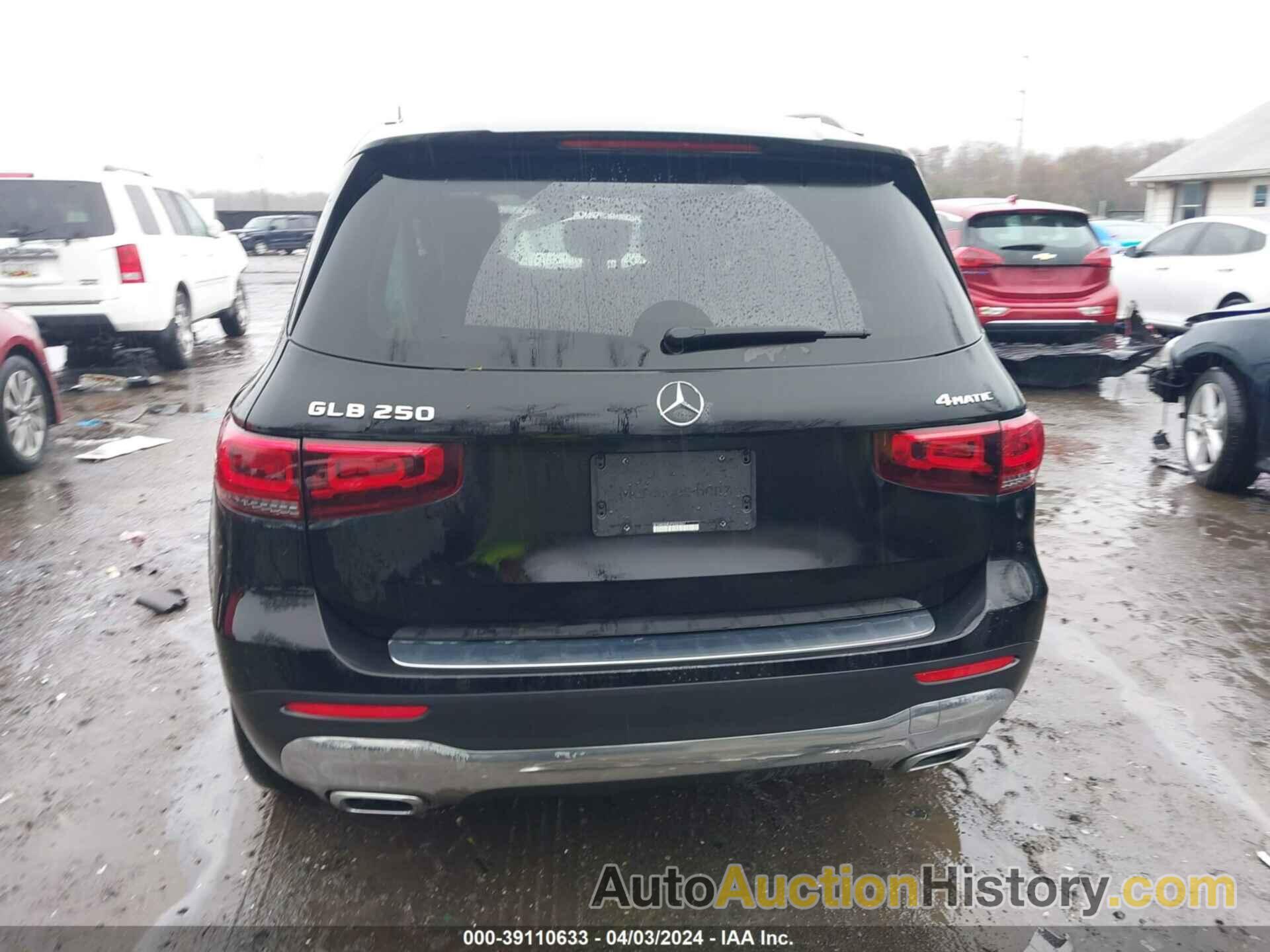 MERCEDES-BENZ GLB 250 4MATIC, W1N4M4HB1PW322567