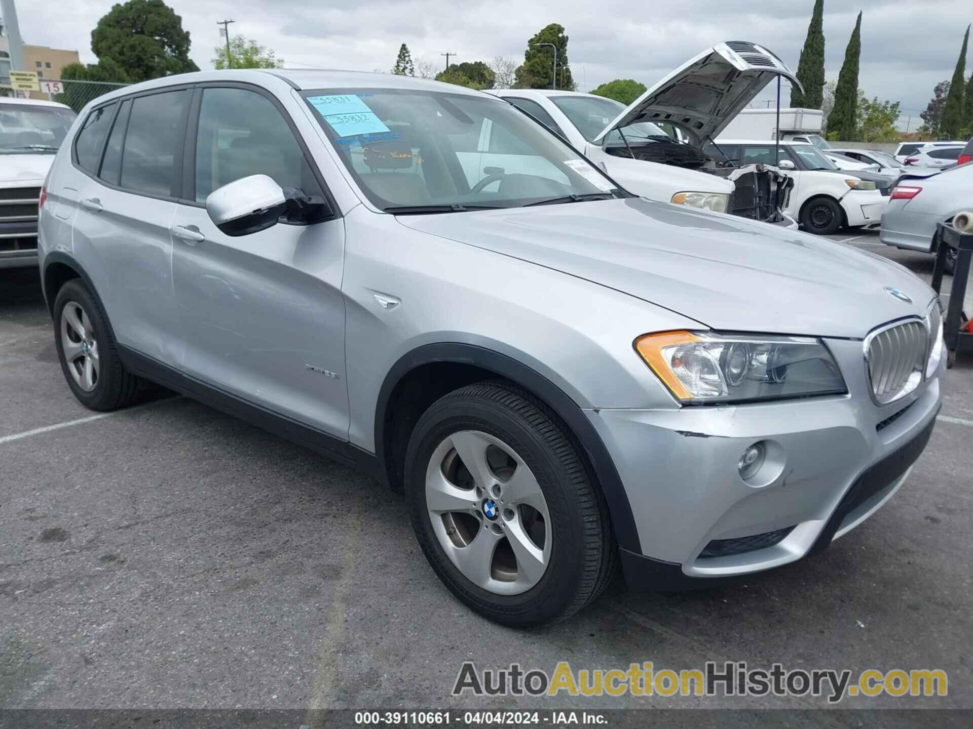 BMW X3 XDRIVE28I, 5UXWX5C59CL726614