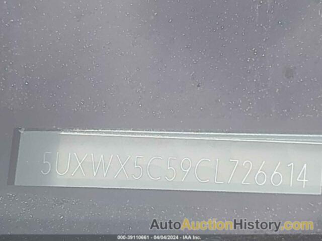 BMW X3 XDRIVE28I, 5UXWX5C59CL726614