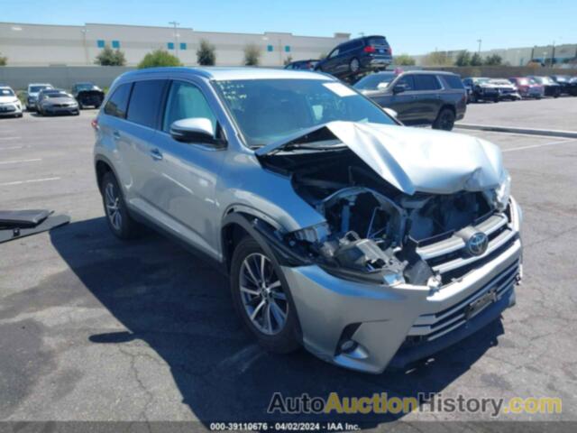 TOYOTA HIGHLANDER XLE, 5TDKZRFH4KS306196