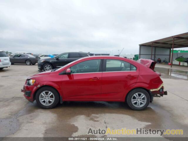 CHEVROLET SONIC LT AUTO, 1G1JC5SH4G4153438