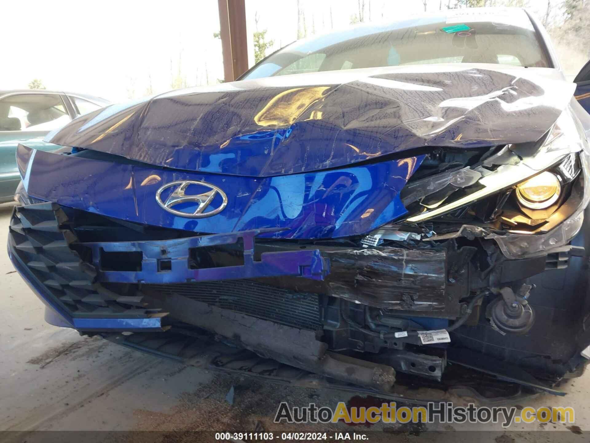 HYUNDAI ELANTRA SEL, 5NPLM4AG8MH045345