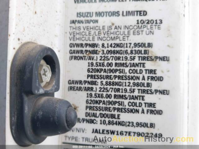 ISUZU DSL REG AT, JALE5W162F7902077