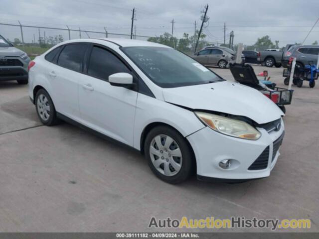 FORD FOCUS SE, 1FAHP3F24CL186515