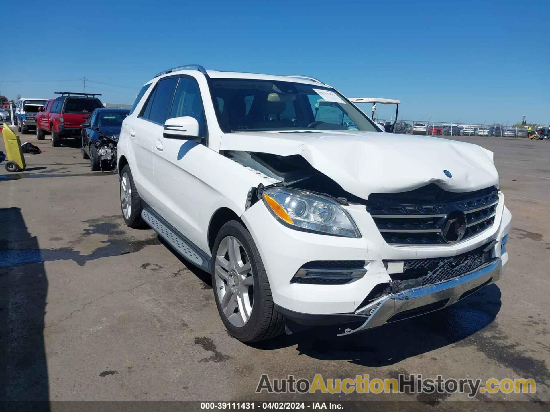 MERCEDES-BENZ ML 350 4MATIC, 4JGDA5HB4EA429043