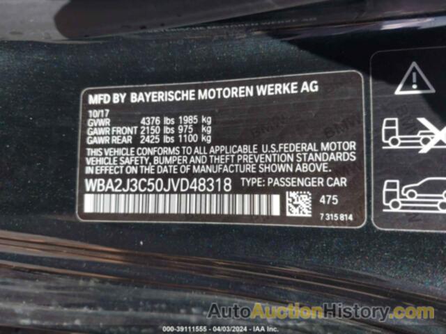 BMW 230I XDRIVE, WBA2J3C50JVD48318