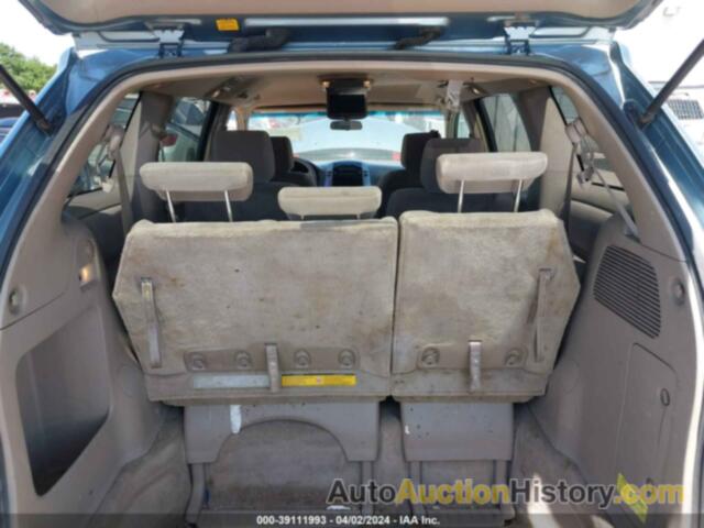 TOYOTA SIENNA LE, 5TDZK23C77S071061