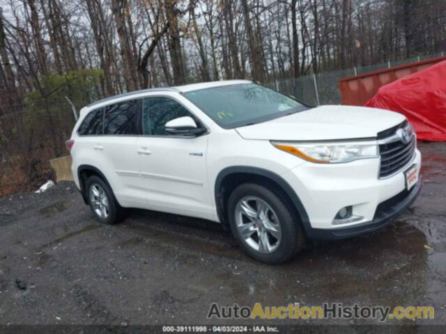 TOYOTA HIGHLANDER HYBRID LIMITED, 5TDDCRFH0FS012102