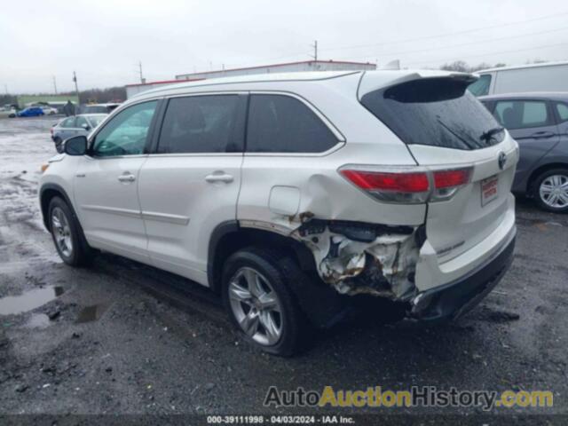 TOYOTA HIGHLANDER HYBRID LIMITED, 5TDDCRFH0FS012102