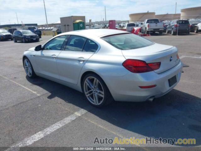 BMW 640I GRAN COUPE, WBA6A0C5XDDZ03864