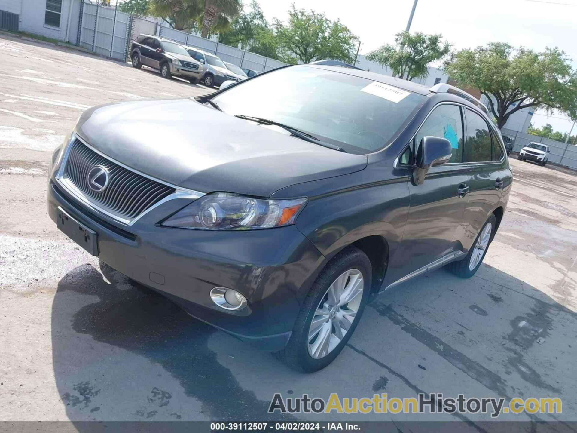 LEXUS RX 450H 450, JTJBC1BA2A2028252