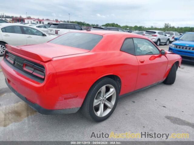 DODGE CHALLENGER R/T, 2C3CDZBT0JH241460