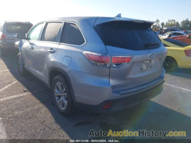 TOYOTA HIGHLANDER LE/LE PLUS, 5TDZKRFH7GS178689