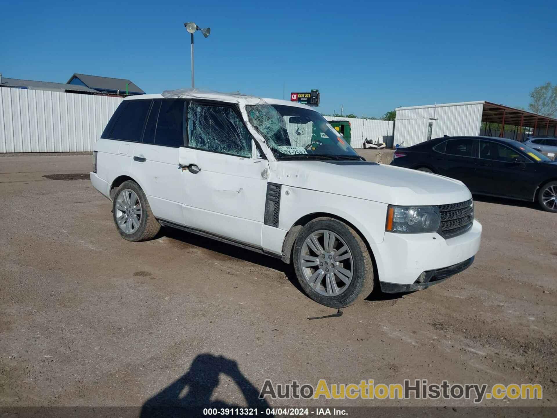 LAND ROVER RANGE ROVER HSE, SALMF1D43BA348688