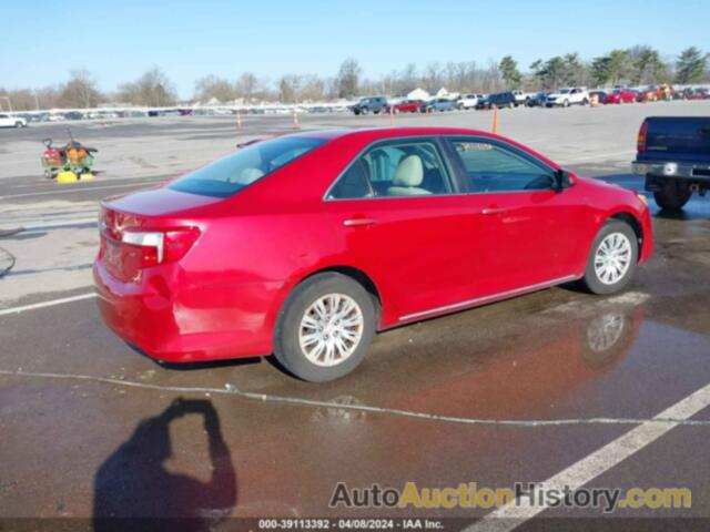 TOYOTA CAMRY LE, 4T4BF1FK0CR209680