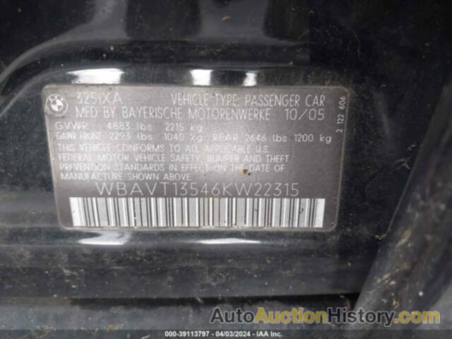 BMW 325XIT, WBAVT13546KW22315