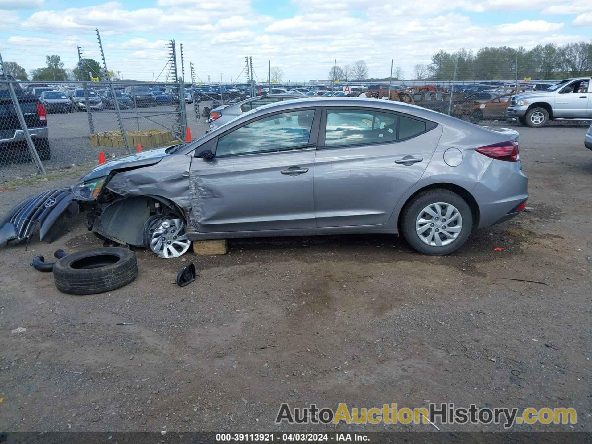 HYUNDAI ELANTRA SE, KMHD74LF1LU107166