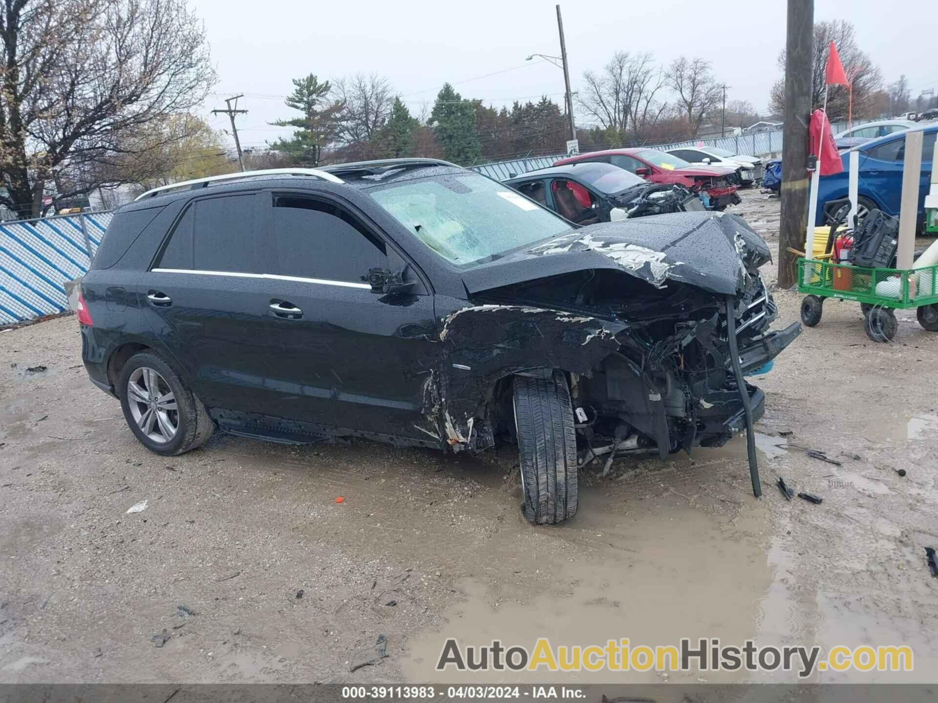 MERCEDES-BENZ ML 350 4MATIC, 4JGDA5HB3CA013417