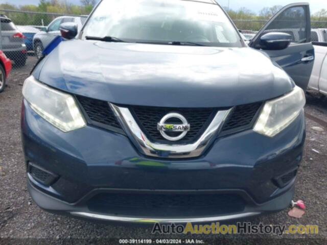 NISSAN ROGUE S, KNMAT2MT3FP576662