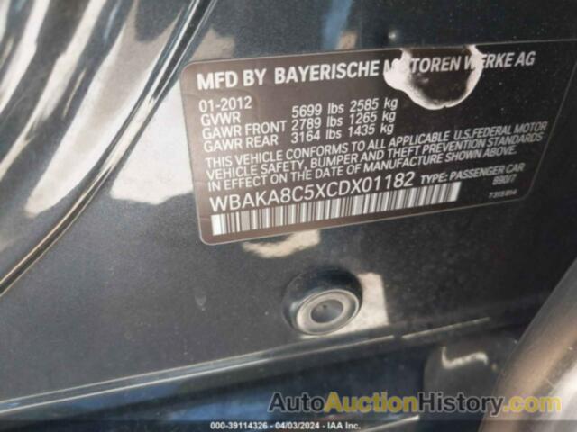 BMW 750 I, WBAKA8C5XCDX01182