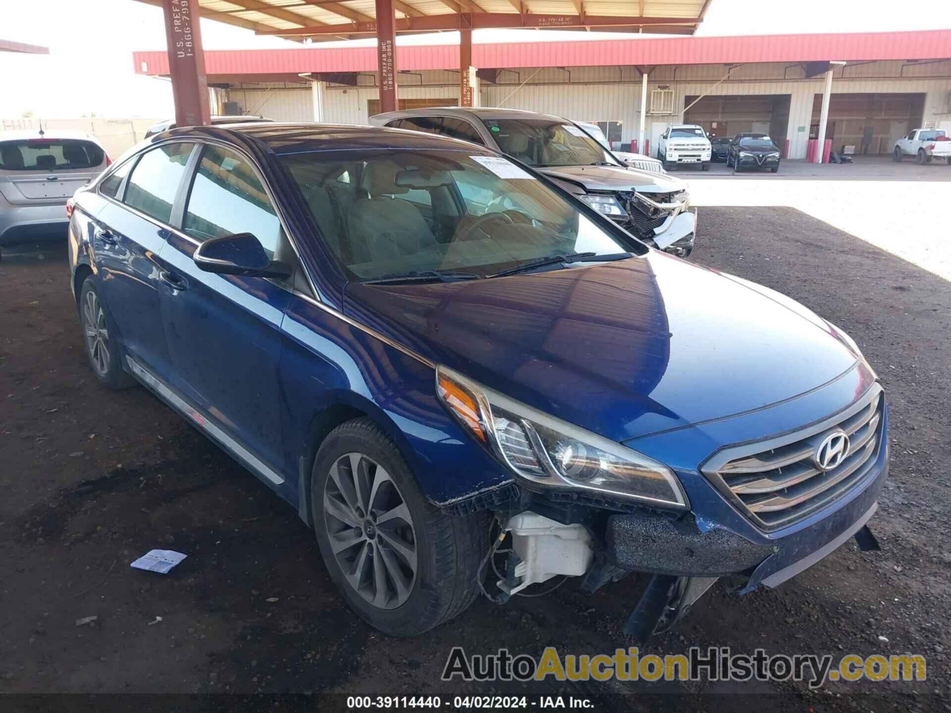 HYUNDAI SONATA SPORT, 5NPE34AF8GH260358