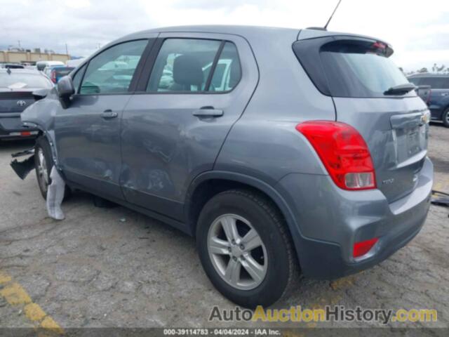 CHEVROLET TRAX FWD LS, 3GNCJKSBXLL155934