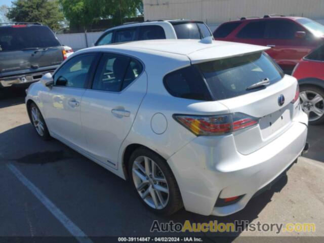 LEXUS CT 200H, JTHKD5BH2H2287238