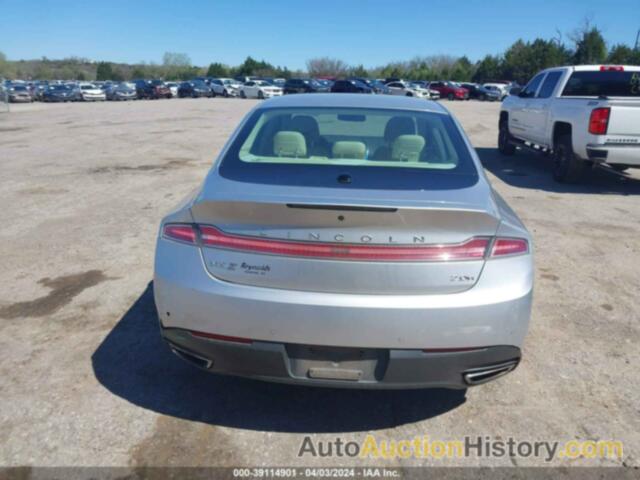 LINCOLN MKZ HYBRID, 3LN6L2LU6ER800848