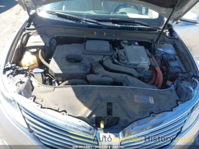 LINCOLN MKZ HYBRID, 3LN6L2LU6ER800848