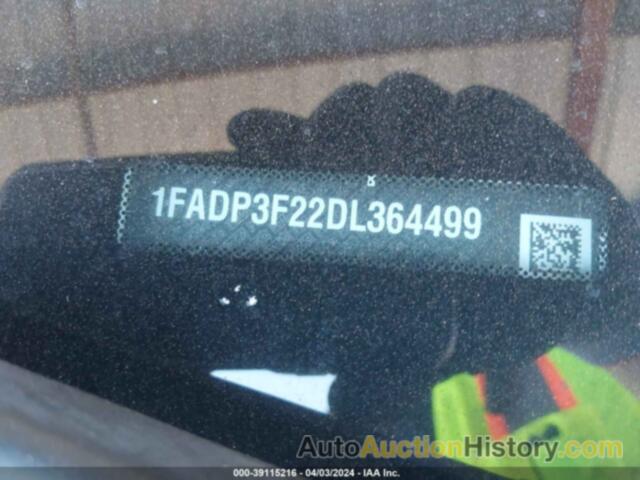 FORD FOCUS SE, 1FADP3F22DL364499