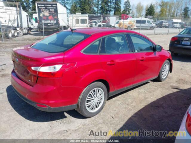 FORD FOCUS SE, 1FAHP3F28CL155607