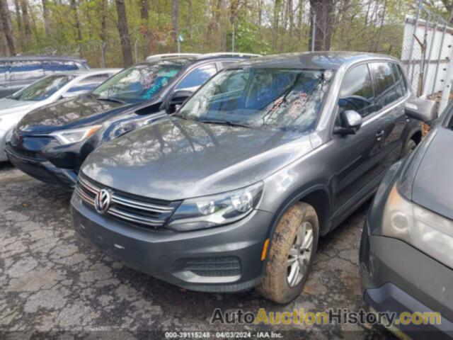 VOLKSWAGEN TIGUAN S, WVGAV7AX5CW000180