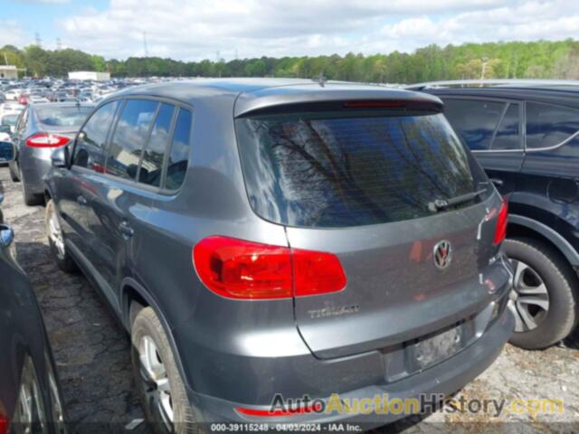 VOLKSWAGEN TIGUAN S, WVGAV7AX5CW000180