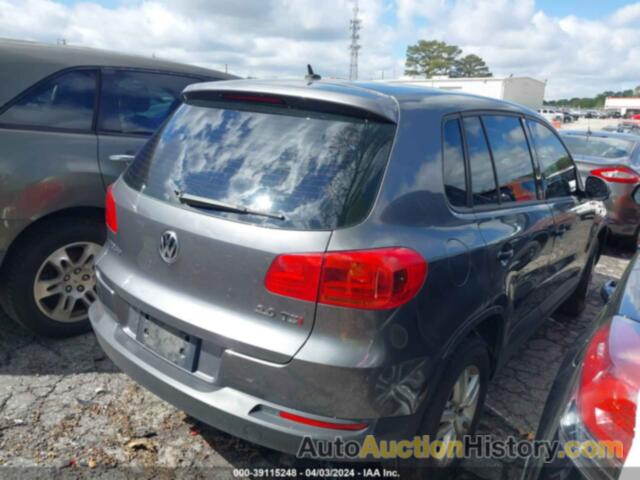 VOLKSWAGEN TIGUAN S, WVGAV7AX5CW000180