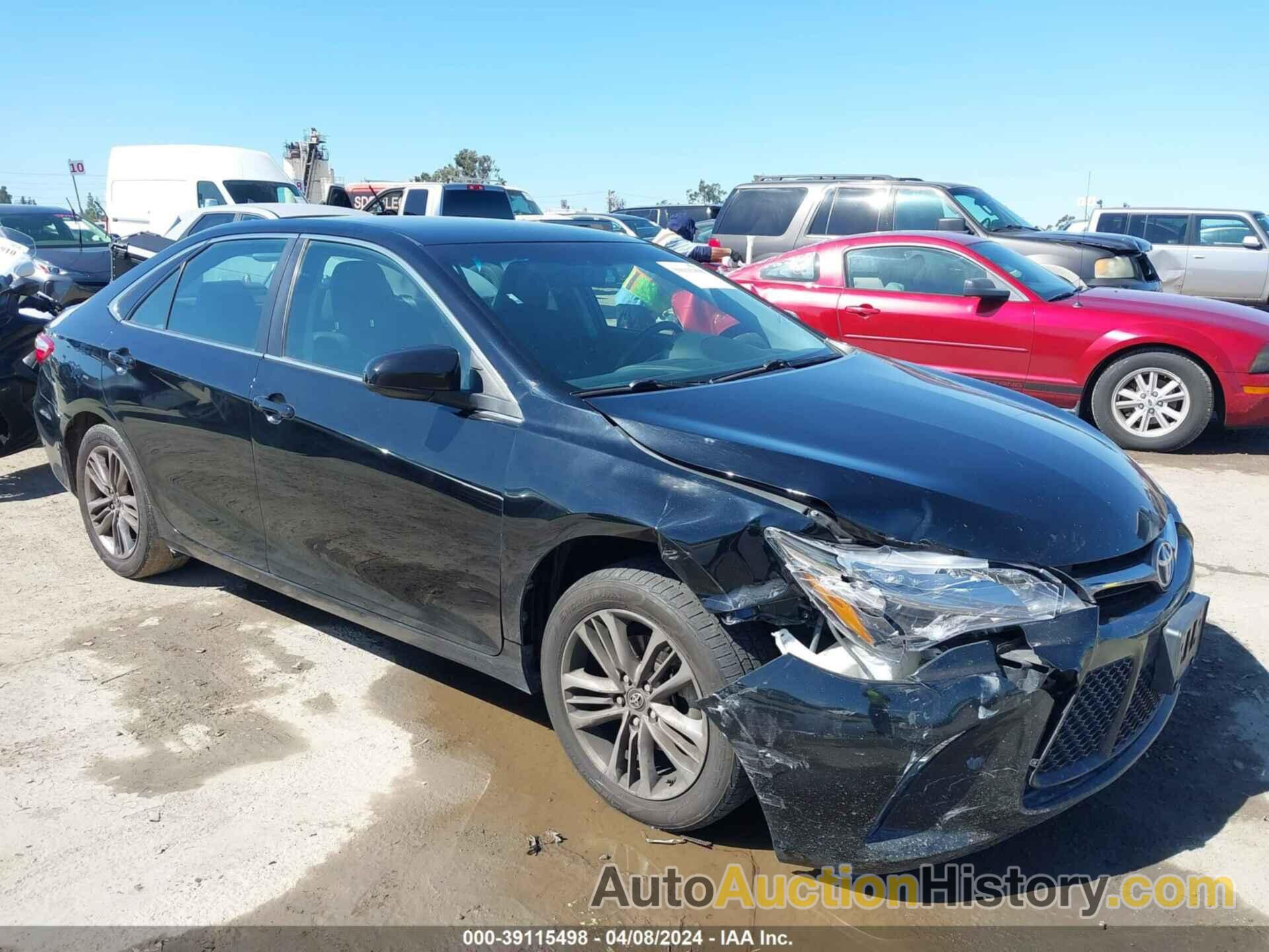 TOYOTA CAMRY LE/XLE/SE/XSE, 4T1BF1FKXGU551735