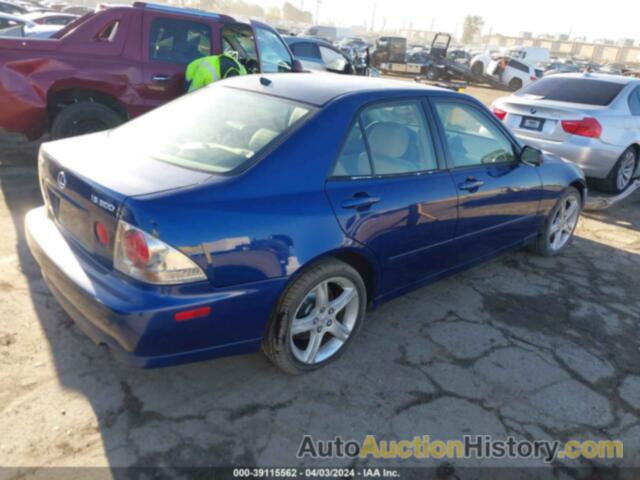 LEXUS IS 300, JTHBD182810027620