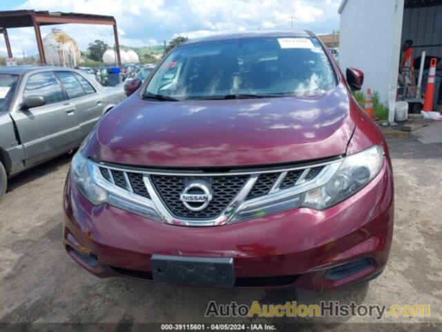 NISSAN MURANO S, JN8AZ1MU5CW113588