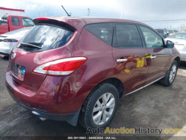 NISSAN MURANO S, JN8AZ1MU5CW113588