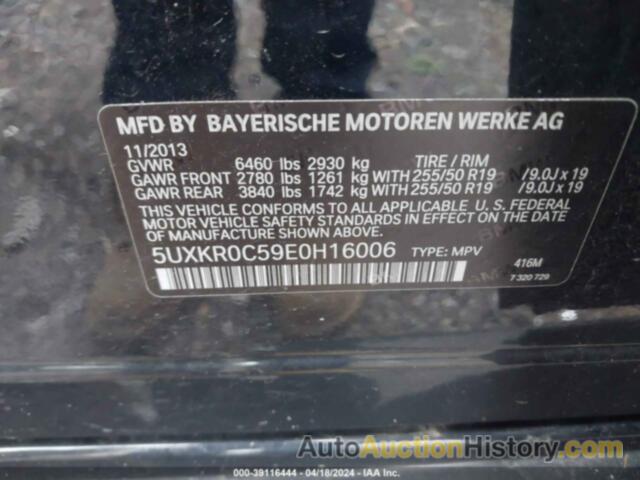 BMW X5 XDRIVE35I, 5UXKR0C59E0H16006