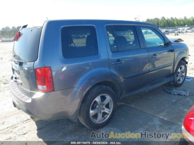 HONDA PILOT EX-L, 5FNYF3H58EB017754