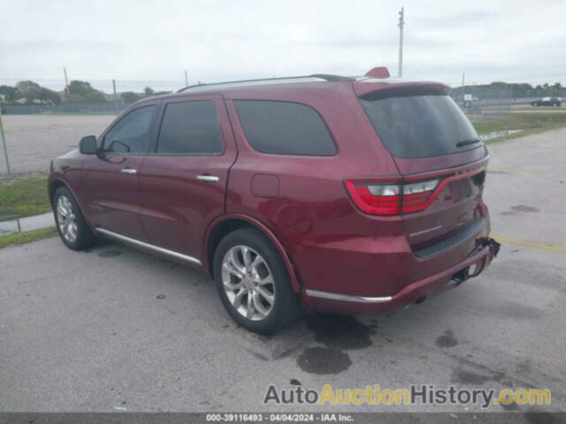 DODGE DURANGO CITADEL, 1C4RDHEG6GC353321