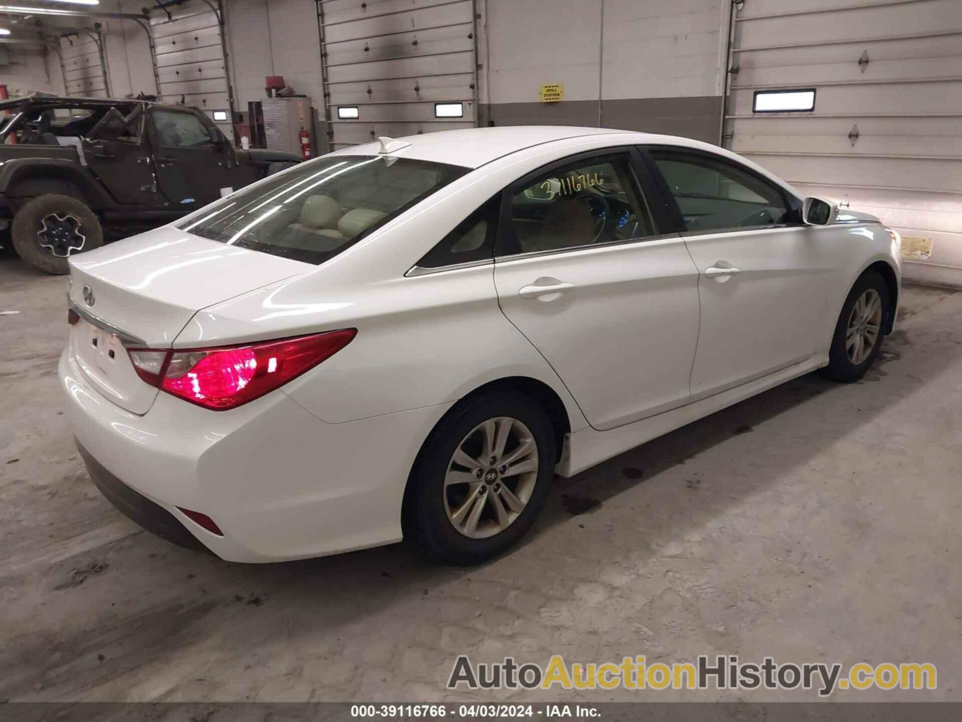 HYUNDAI SONATA GLS, 5NPEB4AC0EH837132