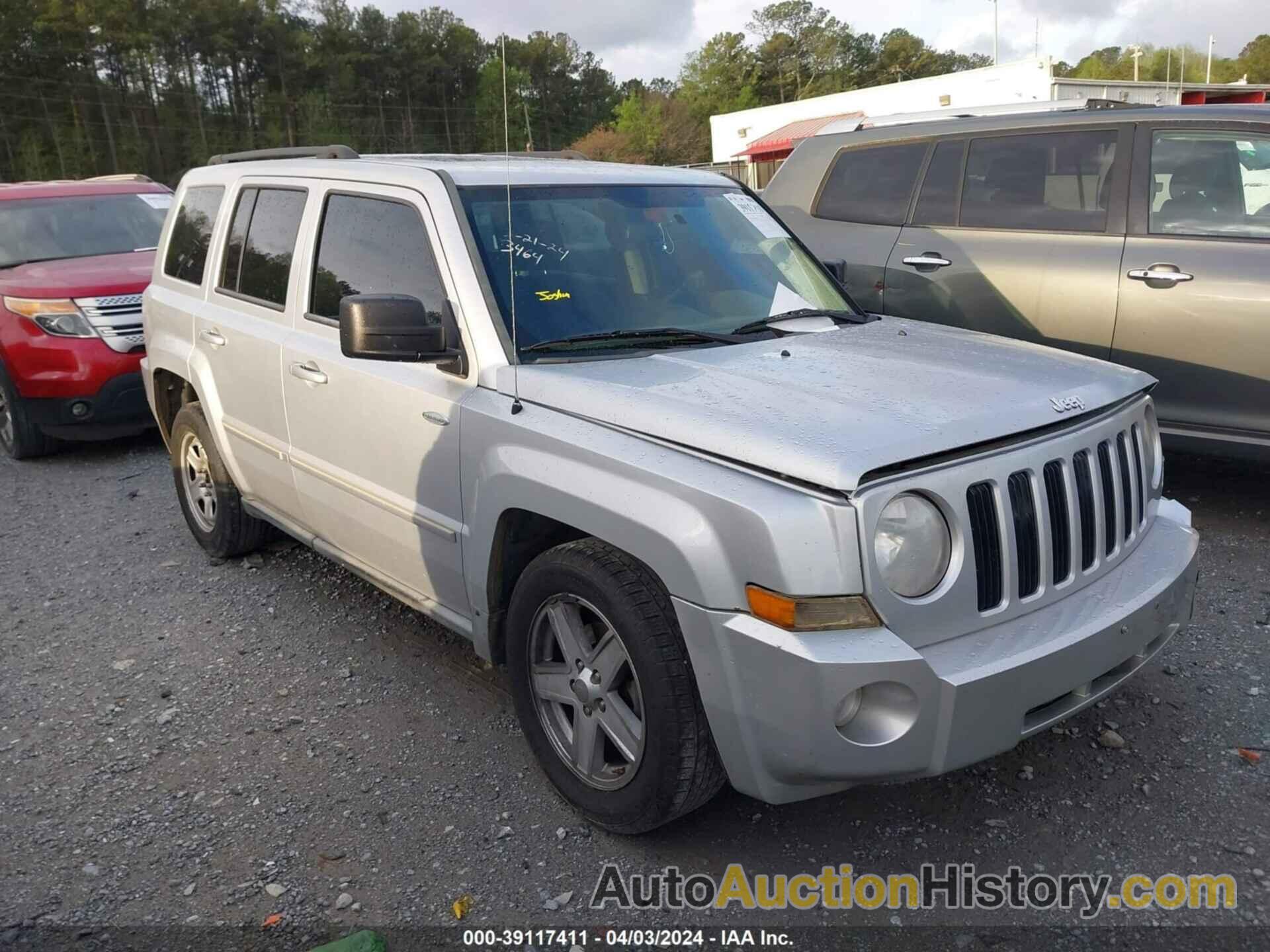 JEEP PATRIOT SPORT, 1J4NF1GB2AD623464