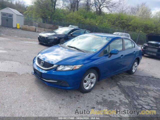 HONDA CIVIC SDN LX, 2HGFB2F57DH592339