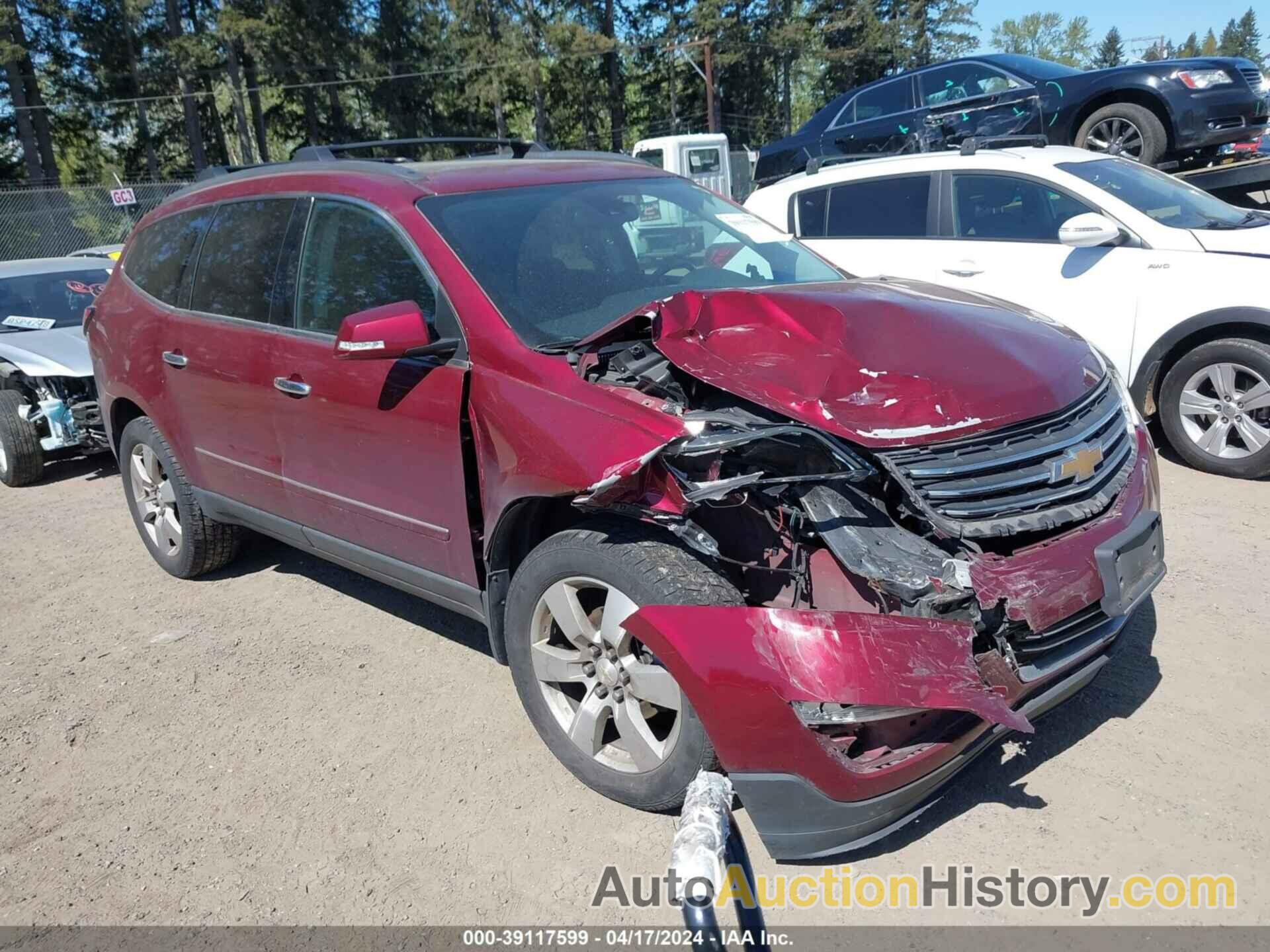 CHEVROLET TRAVERSE LTZ, 1GNKVJKD2FJ262466