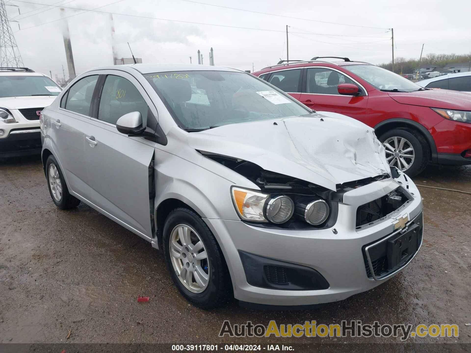 CHEVROLET SONIC LT AUTO, 1G1JC5SH3D4146380