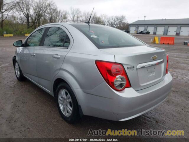 CHEVROLET SONIC LT AUTO, 1G1JC5SH3D4146380